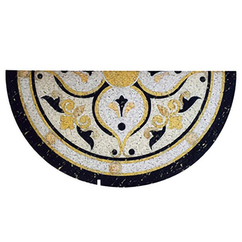 Patrón de mármol Anti-Slip felpudo alfombra de entrada Puerta de alfombras de piso absorbente tapete para la puerta del baño tapete de puerta de entrada 30X60cm: D