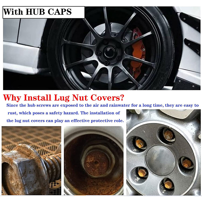 Couvercle de boulon d'écrou de roue de voiture, pour VW Scirocco Tiguan Golf MK7 GTI Passat B5 Skoda Hub jantes vis bouchons goujons décoration