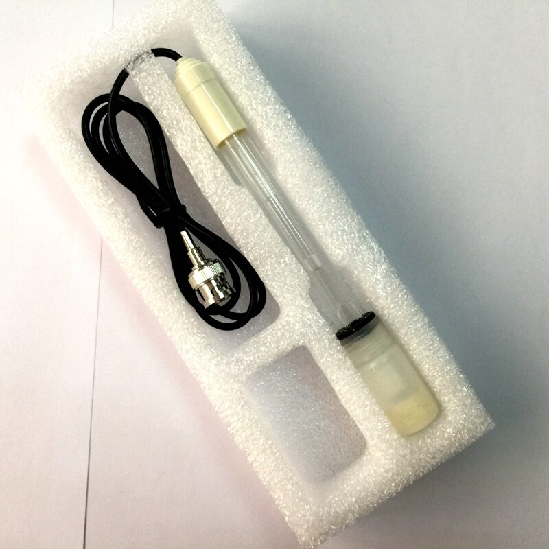 Brett spektrum 0 ~ 14 laboratorie ph elektrod ct -1003 ph kompositelektrod med bnc pluggar lämplig för 7/24 användnings flytande ph värde test
