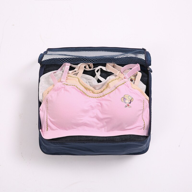 6Pcs/set Travel Luggage Storage Bags Suitcase Packing Set Portable Waterproof Clothes Baggage Cube Cases Organizer bag in bag