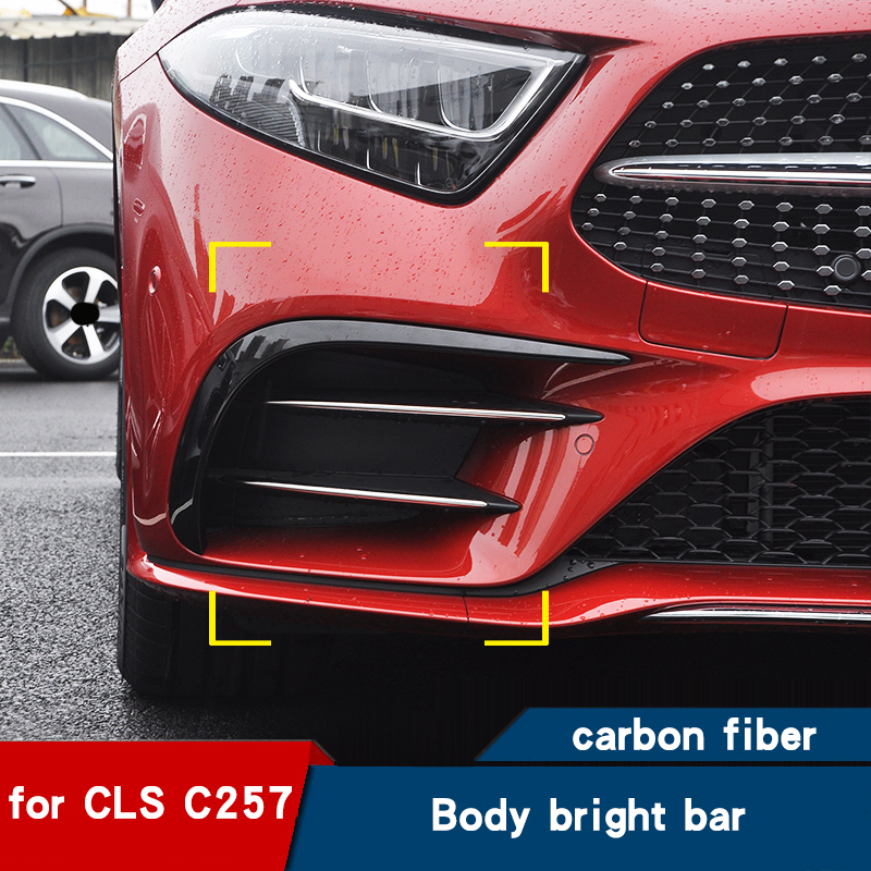 Auto Carbon Fiber Voorbumper Accessoires Voor Merc... – Grandado