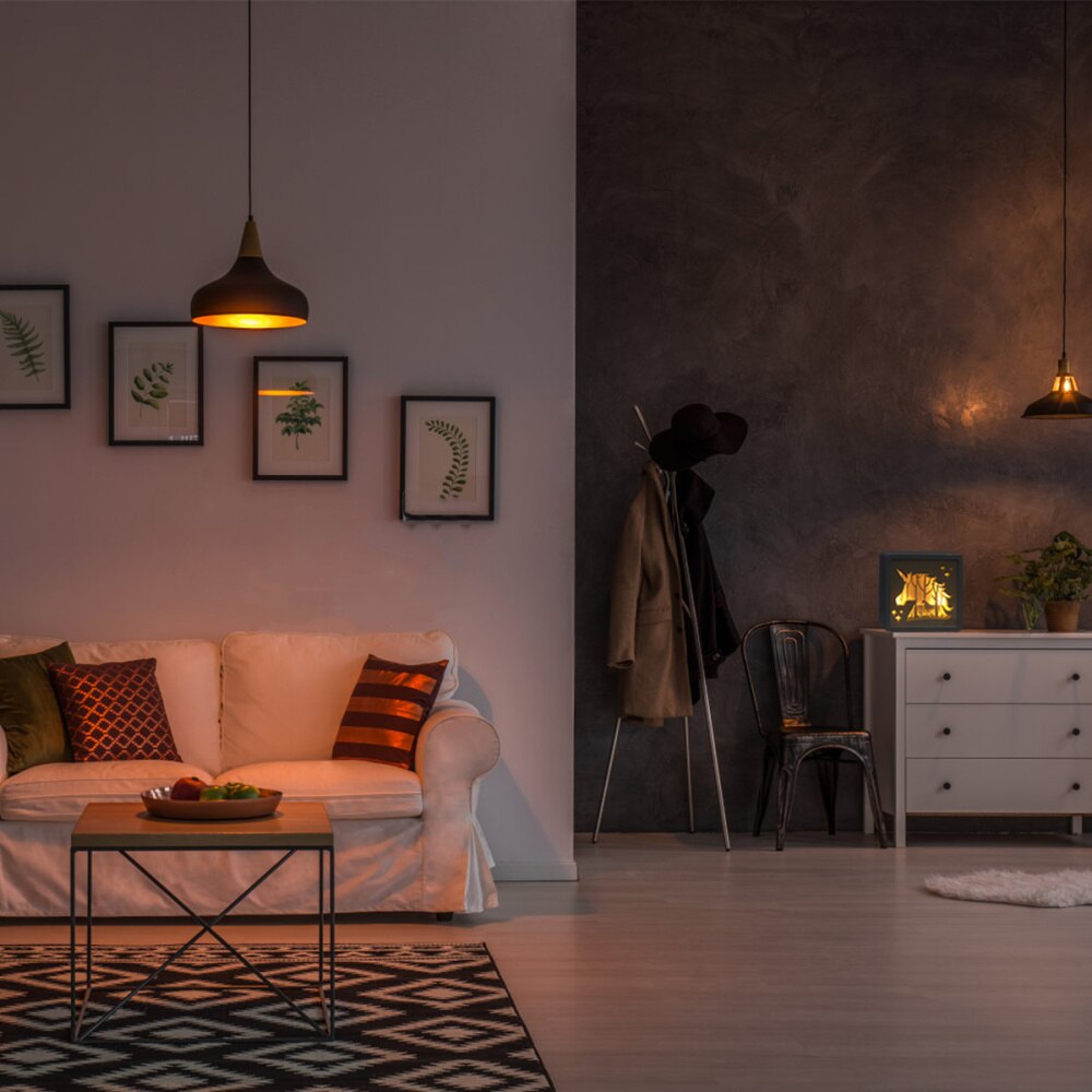 1Pc 3D Paper Carving Plastic Premium Retro Durable Useful Unicorn Pattern for Bedroom