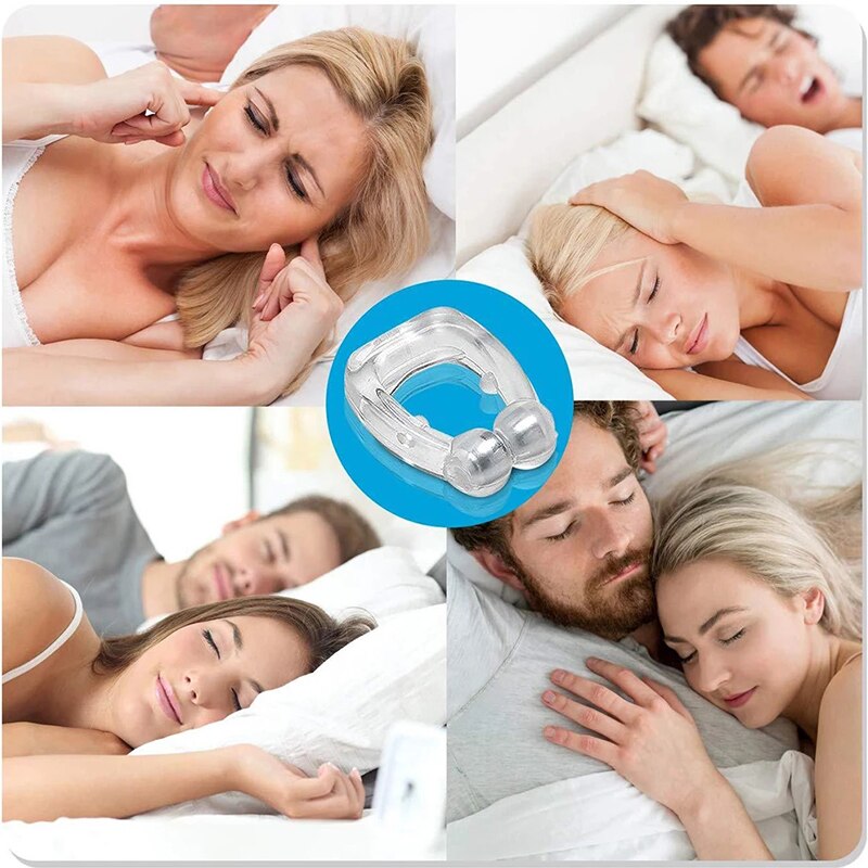 1 pz magnetico Anti russare dilatatore nasale Stop russare naso clip dispositivo facile respirare migliorare dormire per uomini/donne Dropshipping
