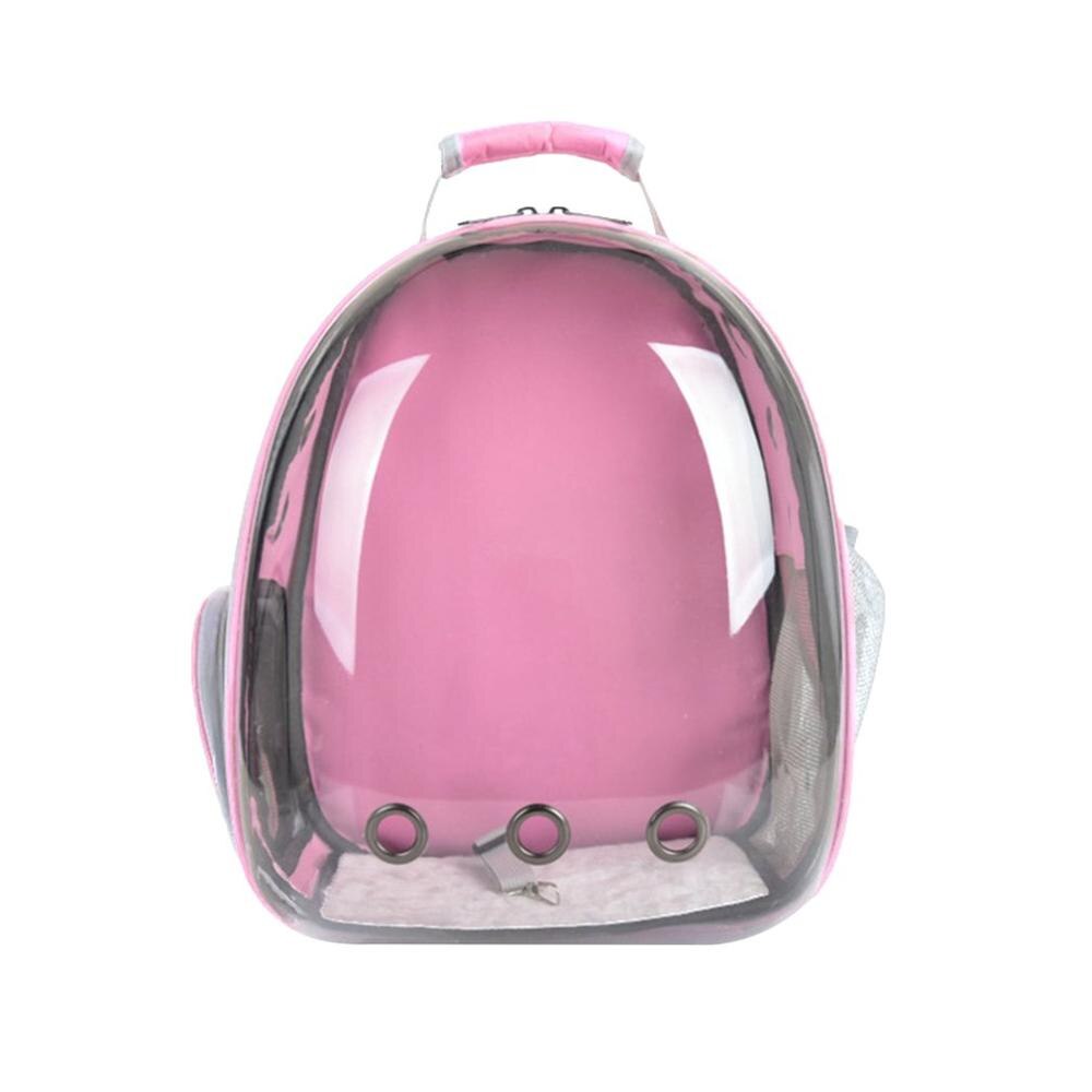 Full Transparent Space Pet Bag Cat Out Panoramic Three-Hole Breathable Portable Chest Shoulder Pet Bag