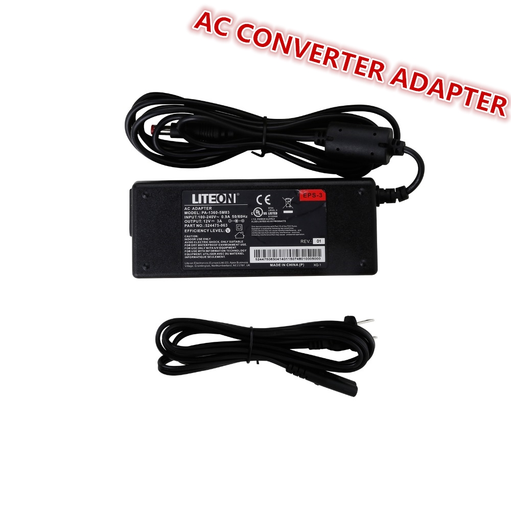 12V 3A Power Adapter for 1W 5W 6W FM PLL Transmitter