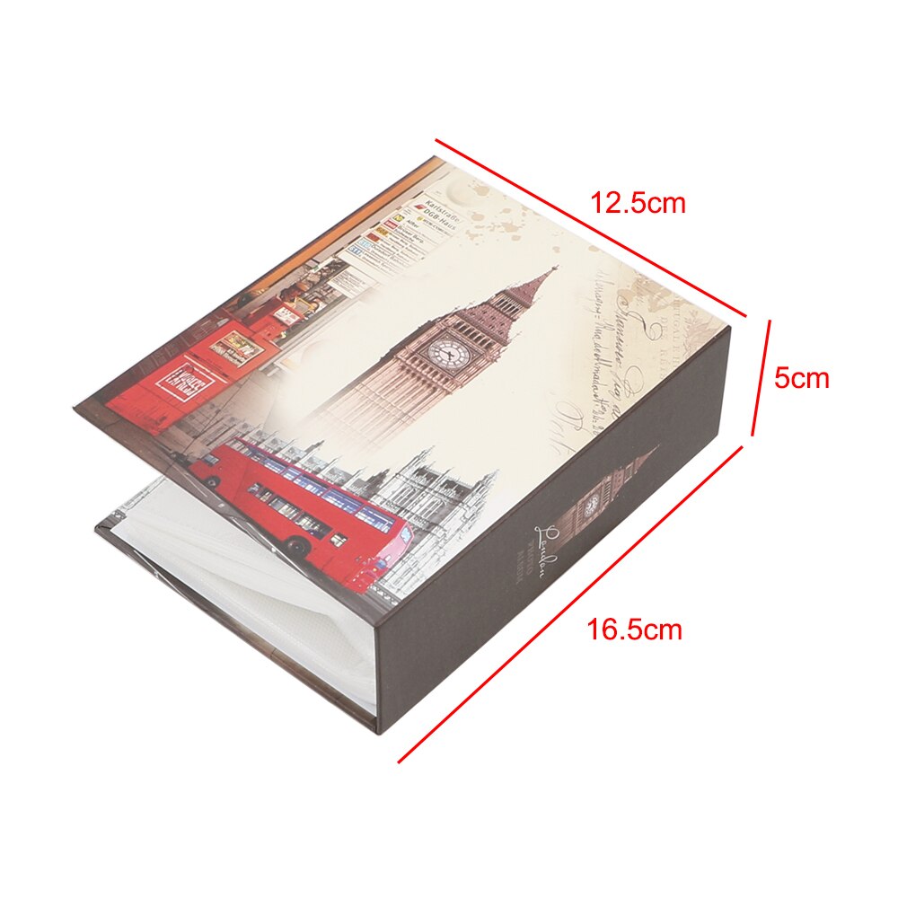 100Pcs Pockets Photo Album Portable Memory Instant Picture Case Storage For Kid Birthday Family Wedding