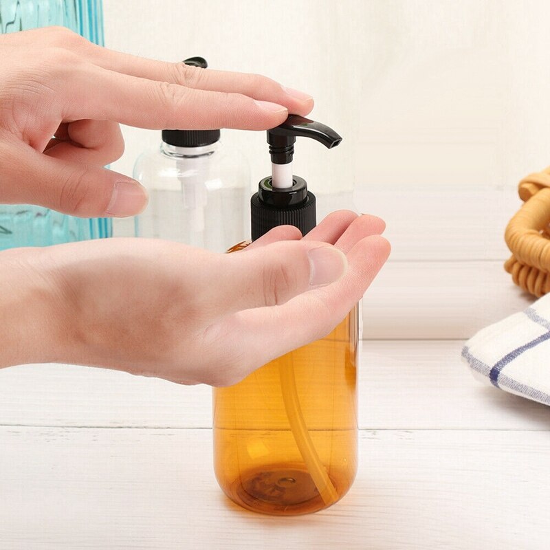 5X 200Ml Zeepdispenser Plastic Schuimende Fles Vloeibare Pomp Container