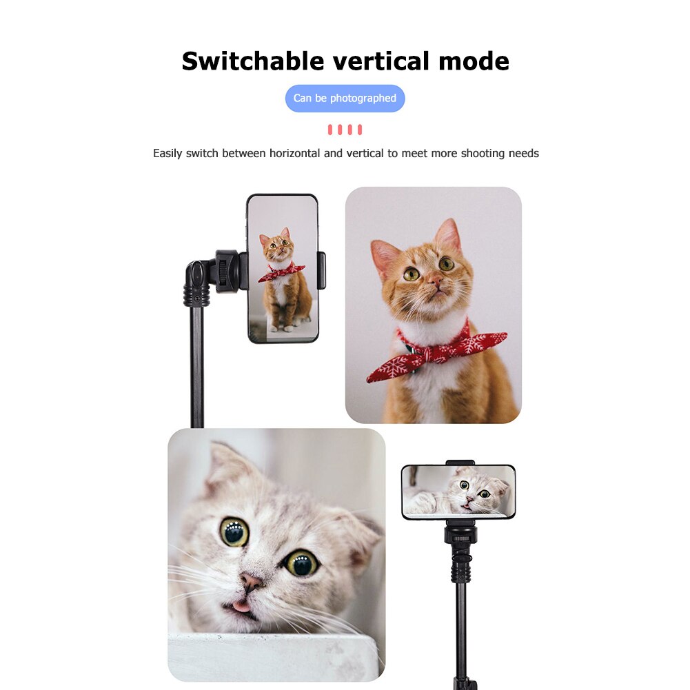 Adjustable Telescopic Tripod Carrying Handheld Camera 4-section Trigger Extendable Elements for Camera Tablet