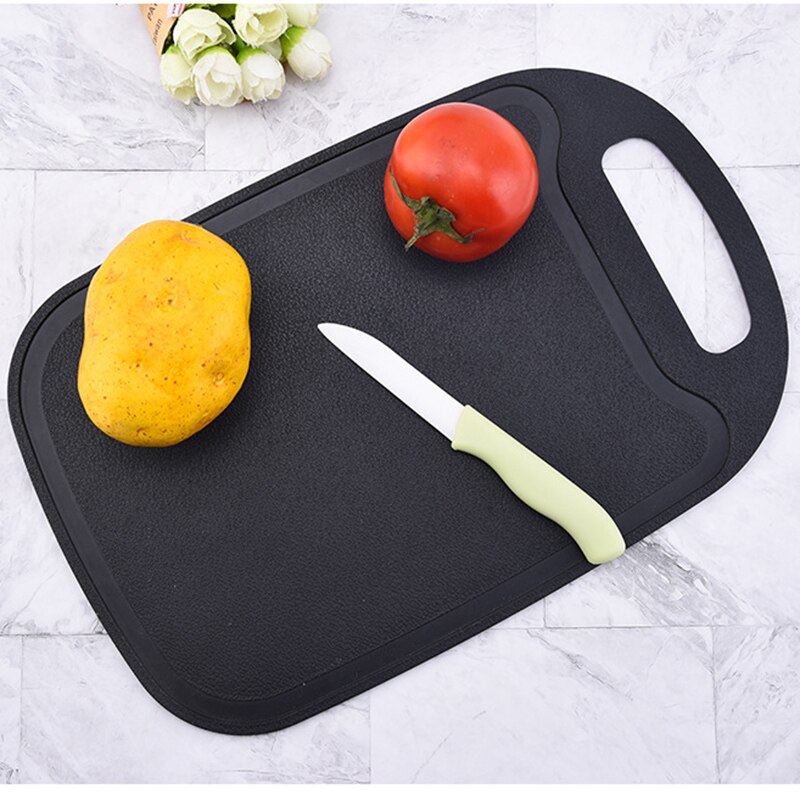 Kunststof Snijplank Antislip Snijplank Keukenmessen En Accessoires Creatieve Snijden Fruit Board Vierkante Snijplank