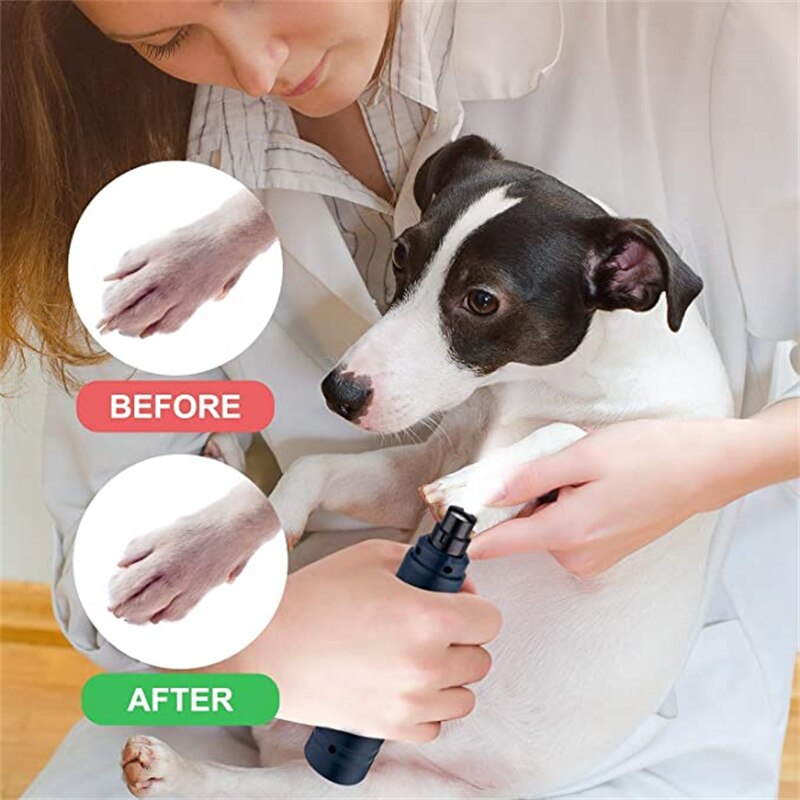 Painless Quiet Electric Nail Clipper Dog Grinder File Pet Claws Grooming and Care Supplies for Dogs Cat Charging Trimmer Tools