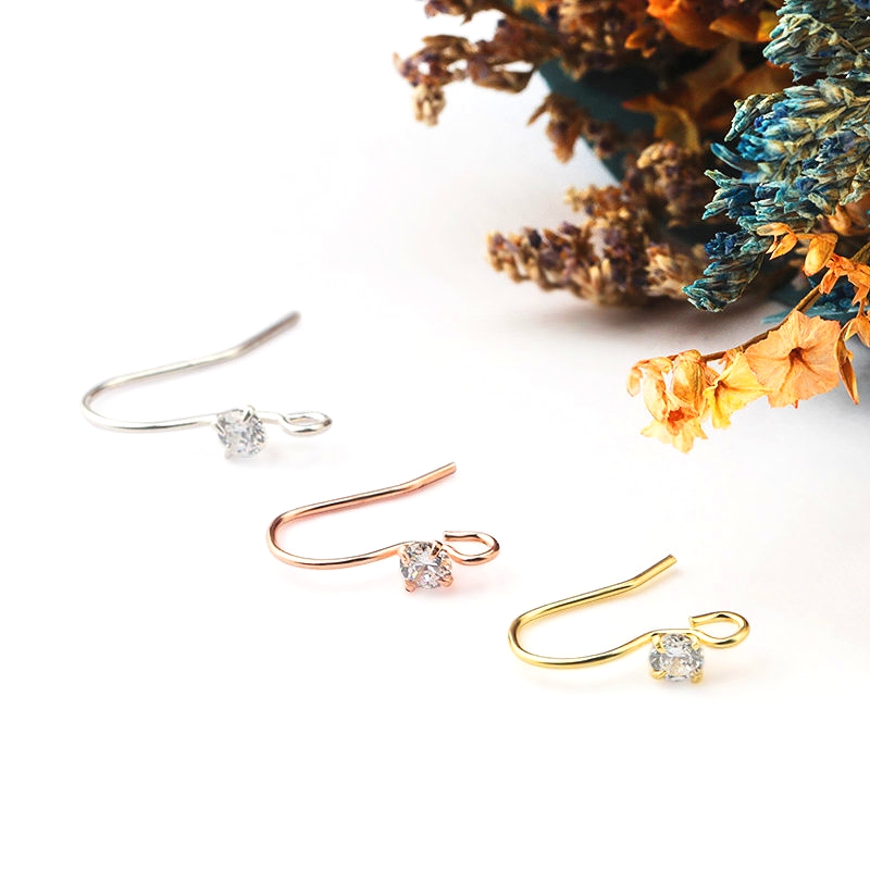 Beebeecraft 1 Boîte 10Pcs Ruban Awareness Charms Plaqué Or 18K Cancer