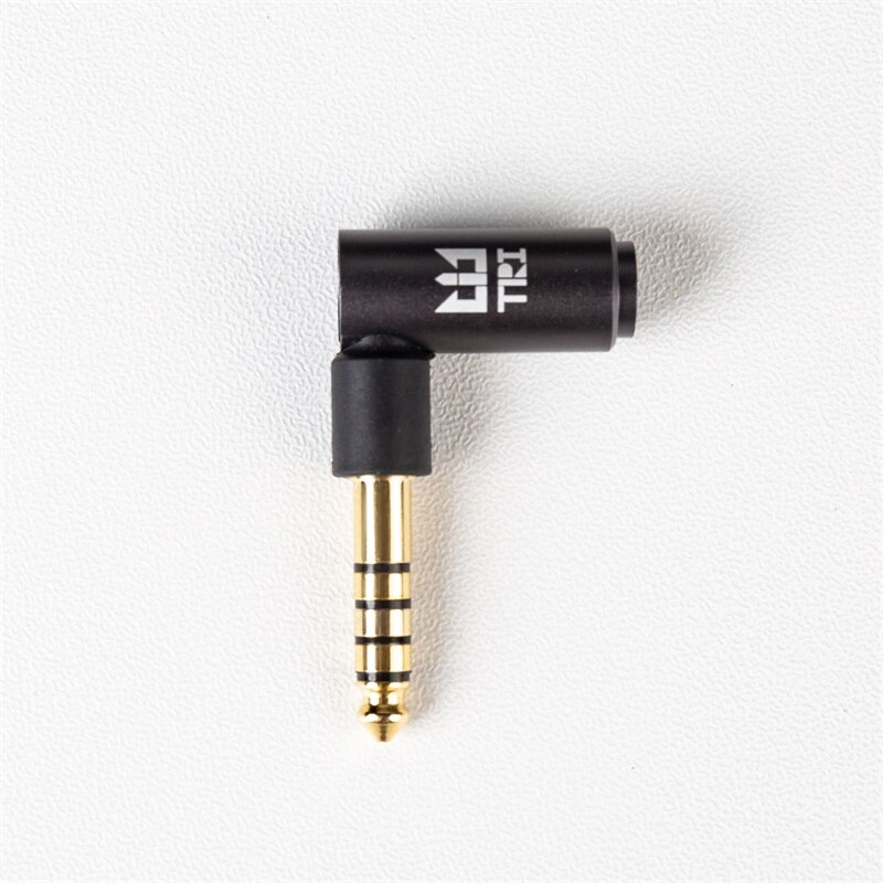 TRI Audio Adapter HIFI Earphone Earbuds Adapter OCC Copper Internal With Gold-plated Plug Balance and Stereo Headphone Connector