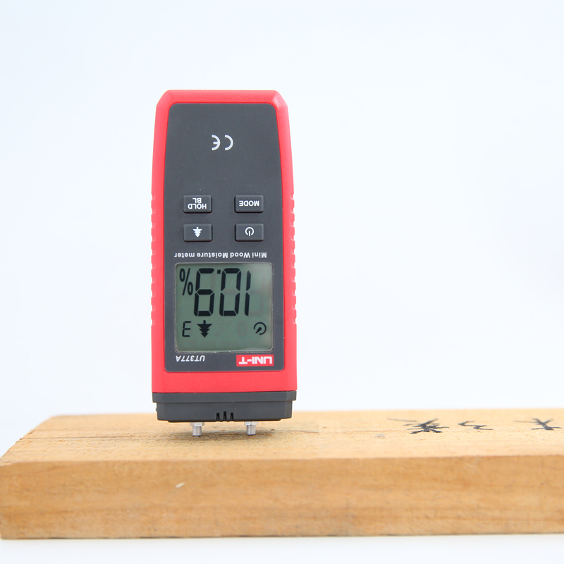 UNI-T professionale misuratore di umidità del legno igrometro digitale Tester di umidità per legno Data Hold LCD strumento portatile