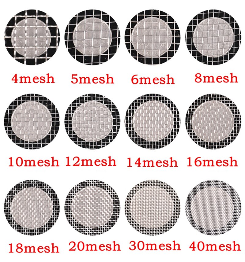 20-400 Mesh 304 Edelstahl Mesh Filter Net Metall Front Reparatur Fix Mesh Filtration Drahtgewebe Bildschirm blatt Bildschirm