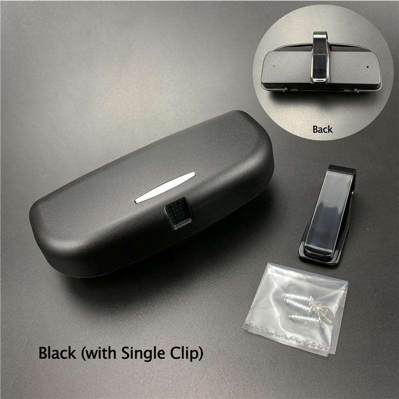 Accesorios para coche parasol funda para Citroen DS-series C-Quatre C-Triomphe Picasso C1 C2 c3 C4 C4L C5 Xsara Cactus Elysee: Single Clip Black