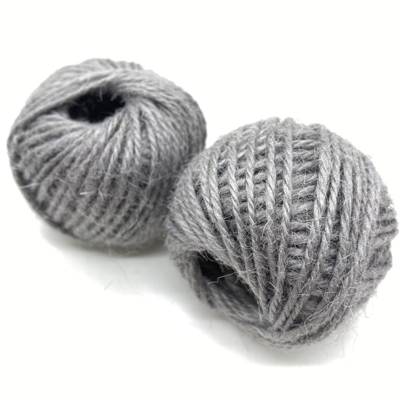25Meter/roll Natural Hessian Burlap Jute Twine Rope for Wedding Party Decor Ribbon for DIY Party Craft Decorations: 12