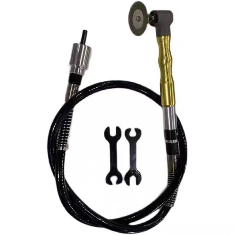 90d graden handstuk voor foredom motor hoekslijpmachine flexibele as slijpmachine maalmolen slijpmachine 90d elleboog graveerpen 2.35/3.0/3.17mm