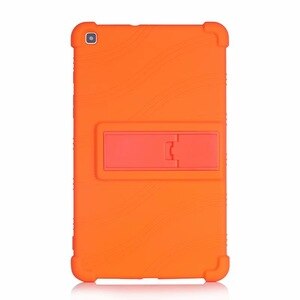 Tab A 8.0 inch Tablet Case for Samsung Galaxy Tab A 8 SM-T290 SM-T295 Silicon Protective Skin Shell Stand Funda Para Case: Orange