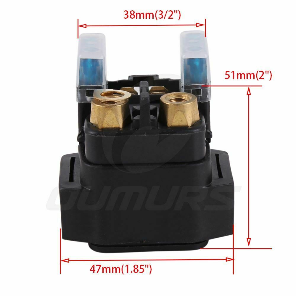 TDRMOTO Start Relay Solenoid – For Atomik Thumpstar Pitpro ATV Quad Dirt Bikes, TD009