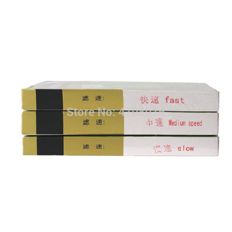 Lot De 100 Feuilles Papier Filtre Laboratoire Rond 125 Mm - Qualité Science Et Expériences