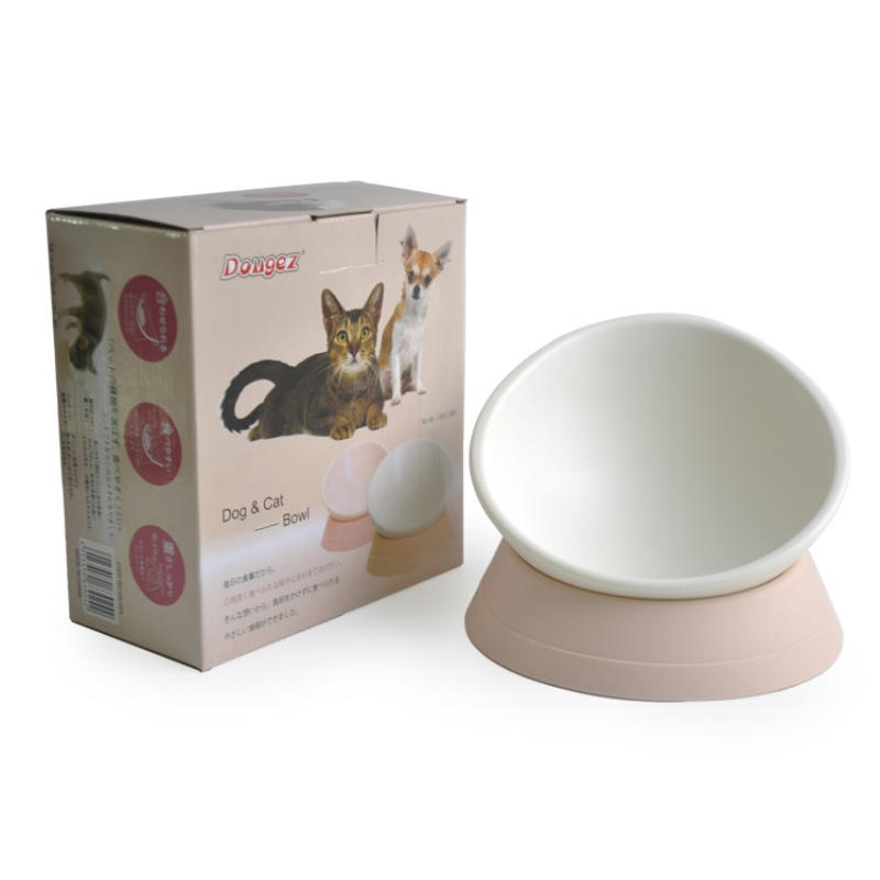 Pet Supplies Japanese Cat Bowl Cute Wind Resin Small Dog Ultra-small Dog Cat Tilting Cat Bowl At Any Angle Pets and