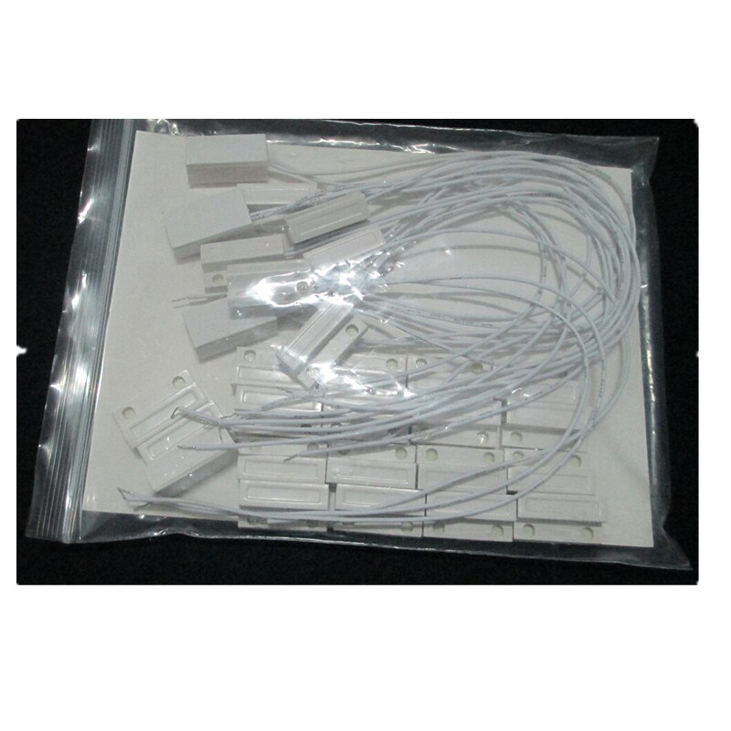 Interruptor Magnético con Sensor de ventana y puerta, sistema de alarma para el hogar, con cable MC-38, Suppor NO /NC