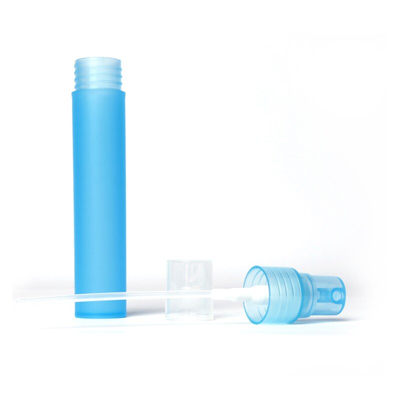 5ml lyserøde hvide blå klar plast parfume spray flaske prøve tåge sprayer forstøver parfume flaske