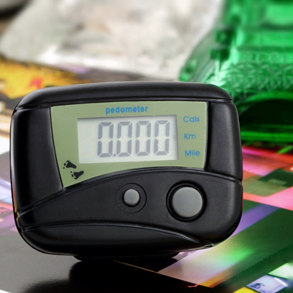 Calorieën clip beweging lcd klein draagbaar wandelen tellen outdoor multifunctionele digitale stappenteller