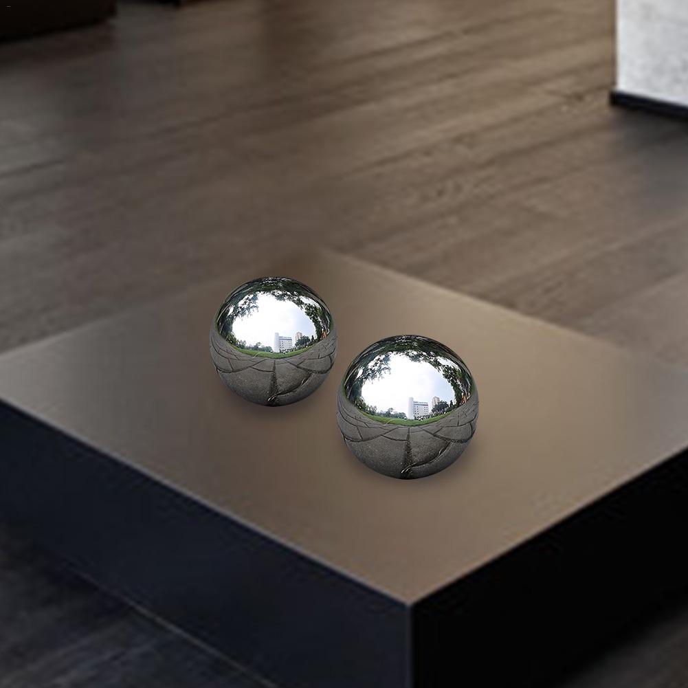 High brightness Mirror Sphere 304 Stainless Steel Hollow Ball Rivet Nut Ball with M6 Stainless Steel Galvanic Mirror Ball