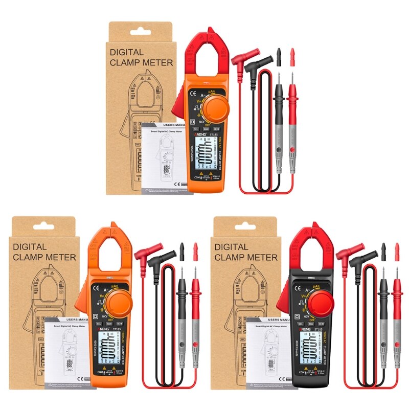 Multimeter 4000 Counts Digital Multimeter with DC AC Voltmeter Ohm Volt Amp Tester AC/DC 600V AC 200A 40M NCV Function
