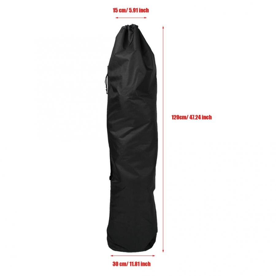 Sac de transport pour Longboard 120x30x15CM, sac à dos étanche en tissu Oxford 600D pour Skateboard
