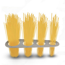 4 Hole Spaghetti Measure Stainless Steel Pasta Servings Noodle Measure Tools Accurate Portion Measurement