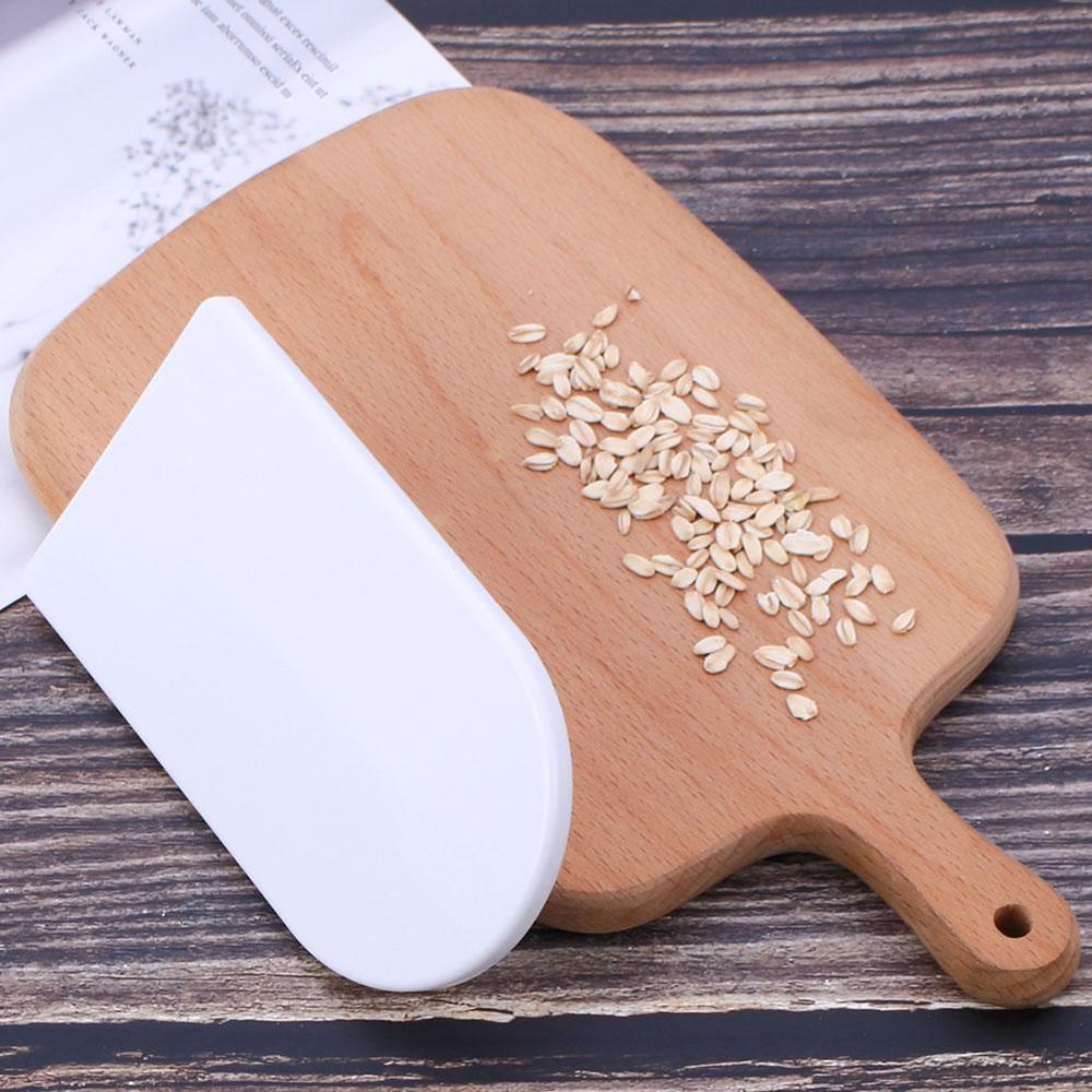 Weiß Haushalt Kuchen Glatter Polierer Werkzeuge Kuchen Dekorieren Backen Werkzeug Glatter Schimmel Küche Silikon Werkzeuge Fondant Zucker P2D2