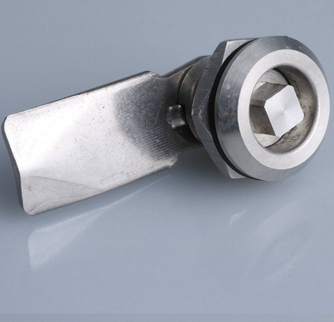 Stainless Steel Triangle Cam lock XJJ-MS705 Cabinet Locks Power Distribution Box switch Cabinet Equipment Control Cabinet Lock: Red