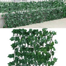 Artificial Ivy Fence Garden Screening Expanding Trellis Fence Privacy Screen Leaves Moisture-proof Logs And Branches