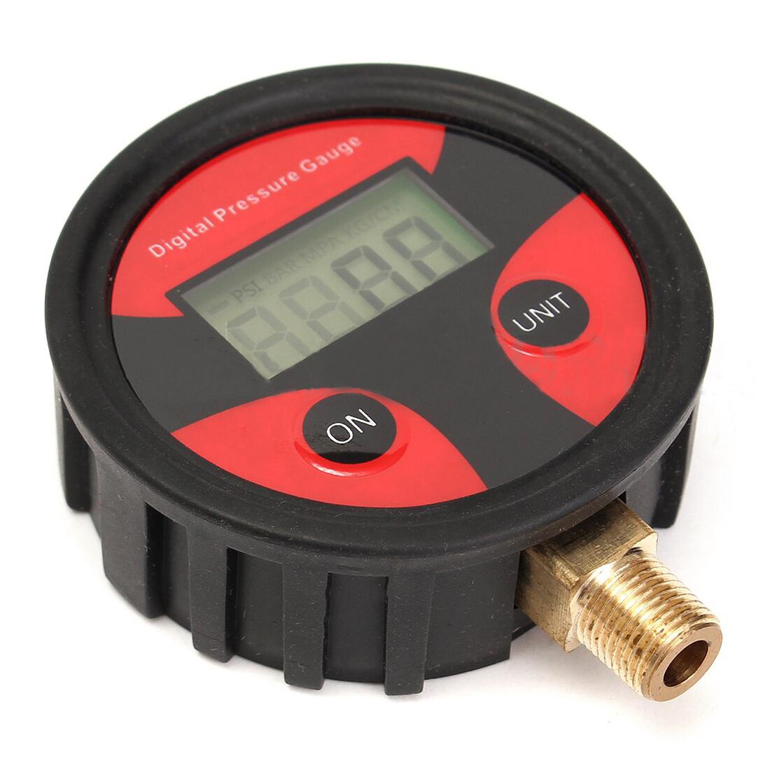 Digital Display Pressure Gauge LCD Tire Tire Pressure Gauge Motorcycle Cycle Car Truck Instrument 360 Rotating Head