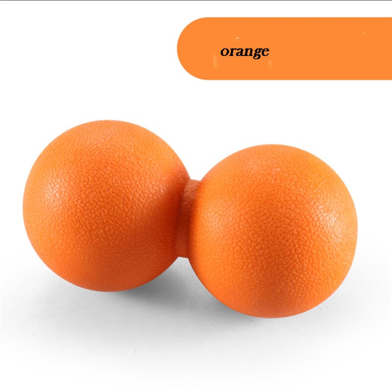 Peanut Balls Deep Muscle Relaxation Massage Ball Plantar Cervical Spine Fascia Ball Whole Body Massage Meridians Balls Unisex: orange