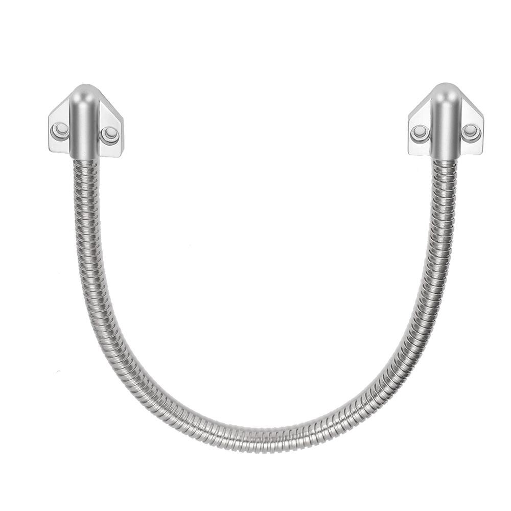 Stainless Steel Door Loop Exposed Mounting Protection Sleeve Access Control Cable Wire Line Protect Metal Tube