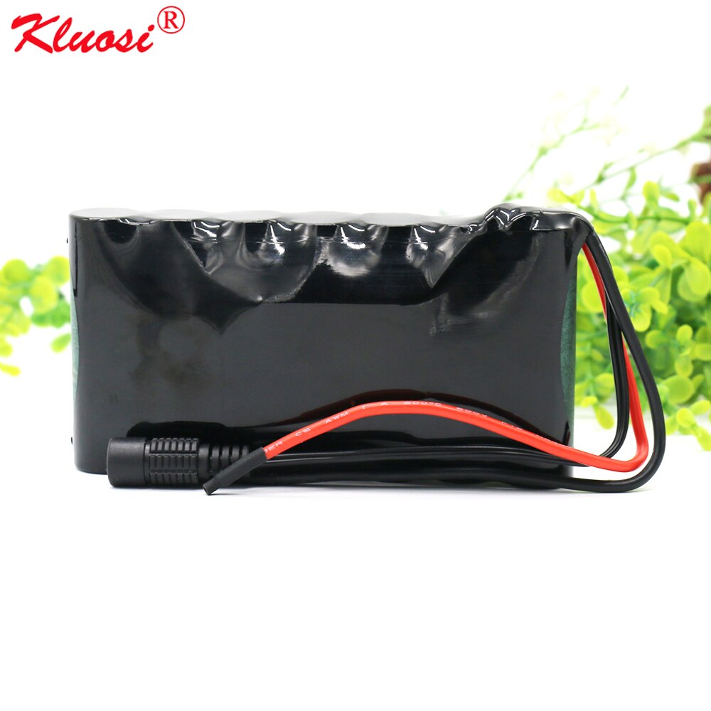 KLUOSI 24V Battery 7S1P 24V/29.4V3.5Ah for NCR18650GA Li-Ion Battery Pack Electric Motor Bicycle Scooter with 25A BMS Balanced