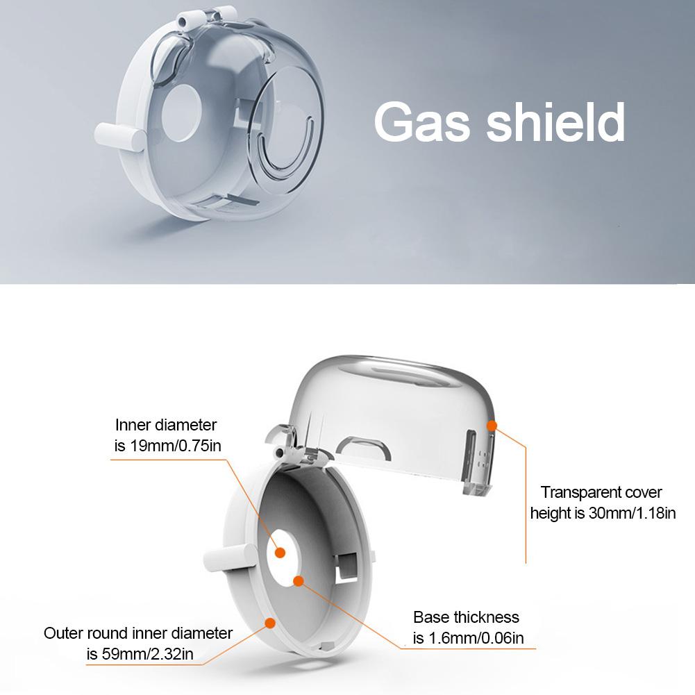 4 Gas Stove Switch Covers Gas Knob Protective Covers Childproof Safety Products Prevent Children From Accidentally Opening