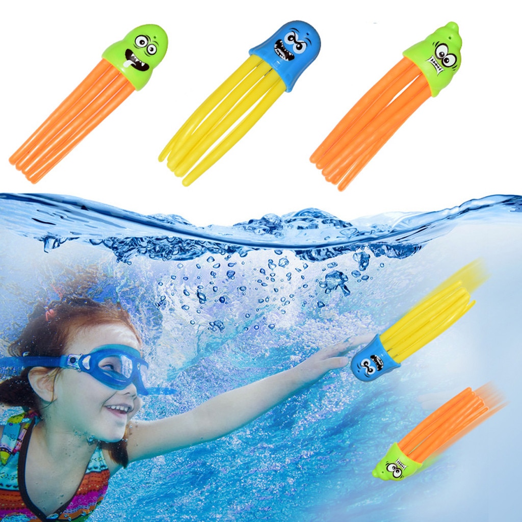 Diving Underwater Swimming Pool Toy Cute Swimming/Diving Training Under Water Fun Sport Outdoor Toys Hobbies #7.15: 3Pcs