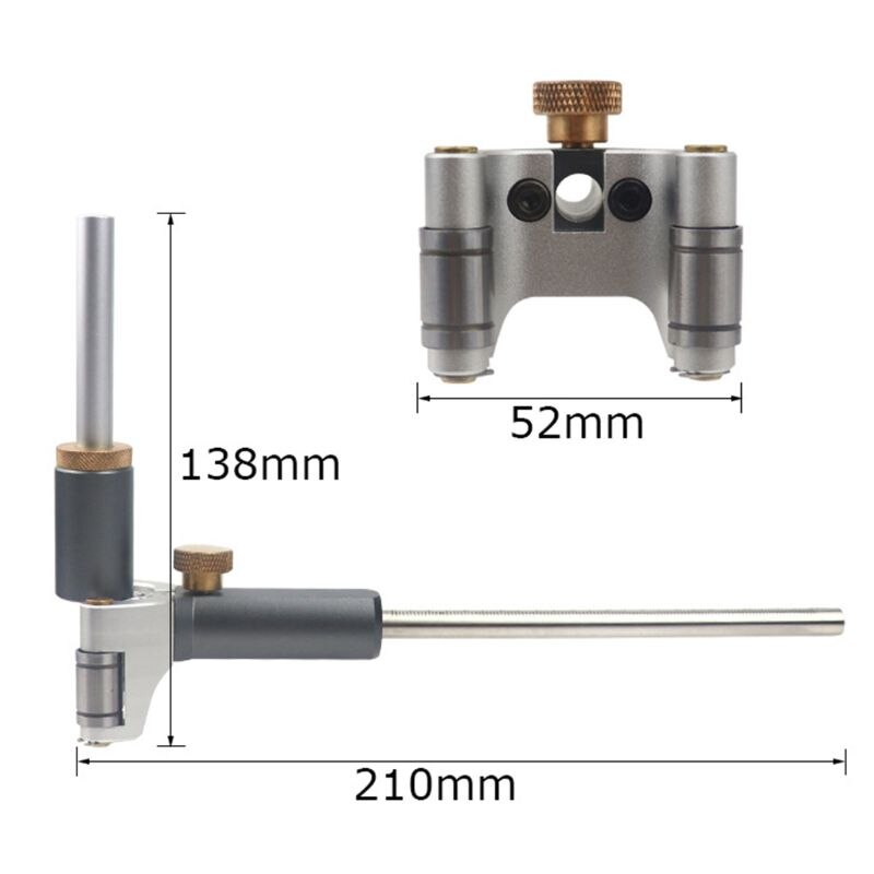 Carpenter Straight Line Arc Curve Scriber Parallel Measuring Tool Woodworking Dual-purpose Gauge Drawing Marke