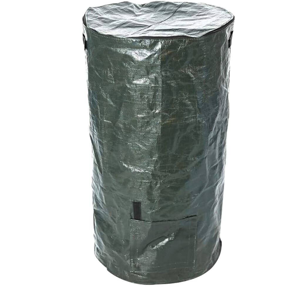 Organic Waste Kitchen Garden Yard Compost Bag Environmental PE Cloth Planter Kitchen Waste Disposal Organic Compost Bag