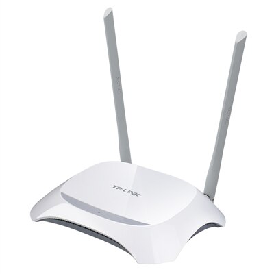 TP-LINK 300M router inalámbrico TL-WR842N 11N MIMO CCA 4 10/100M de rj45 puertos LAN Auto MDI/MDIX 2 antenas