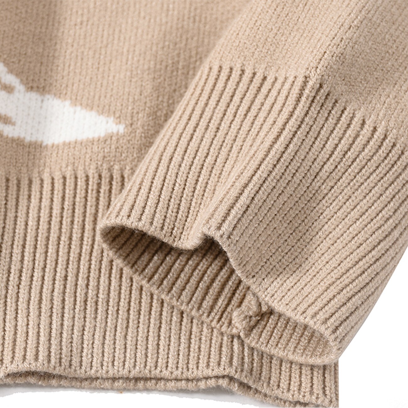 Suéter estampado de oso Harajuku para hombre, ropa informal estilo Hip Hop, algodón, holgado, Otoño,