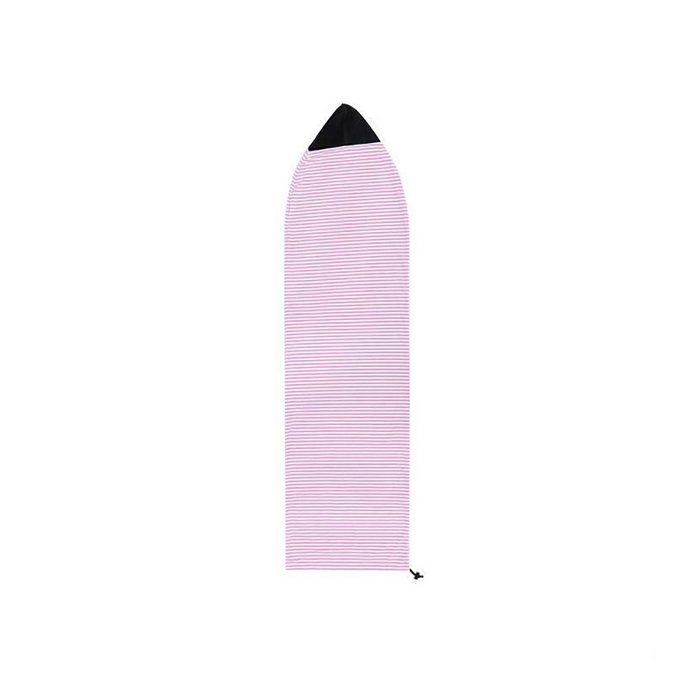 Shortboard Surfboard Cover Stretch Drawstring Protective Bag Soft Quick Dry Storage Surfing Lightweight Accessories Anti Scratch: Pink 180x50cm