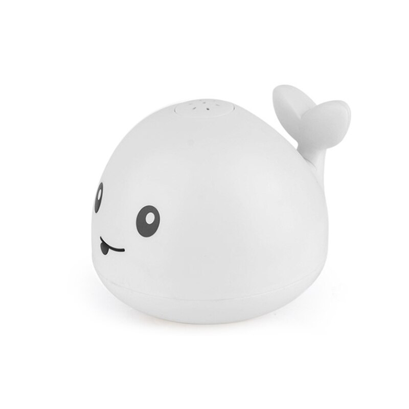 Waternevel Walvis Bad Speelgoed Elektrische Inductie Waternevel Bal Walvis Baby Douche Sprinkler Speelgoed + Muziek En Licht Bad speelgoed: 01