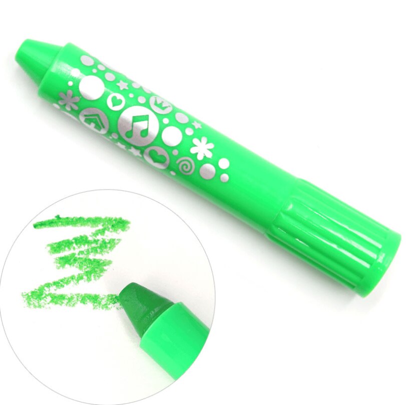 Washable Magic Marker Pen Oil Painting Stick Rotating Crayon Water-soluble Kindergarten Graphic Art Material: 4