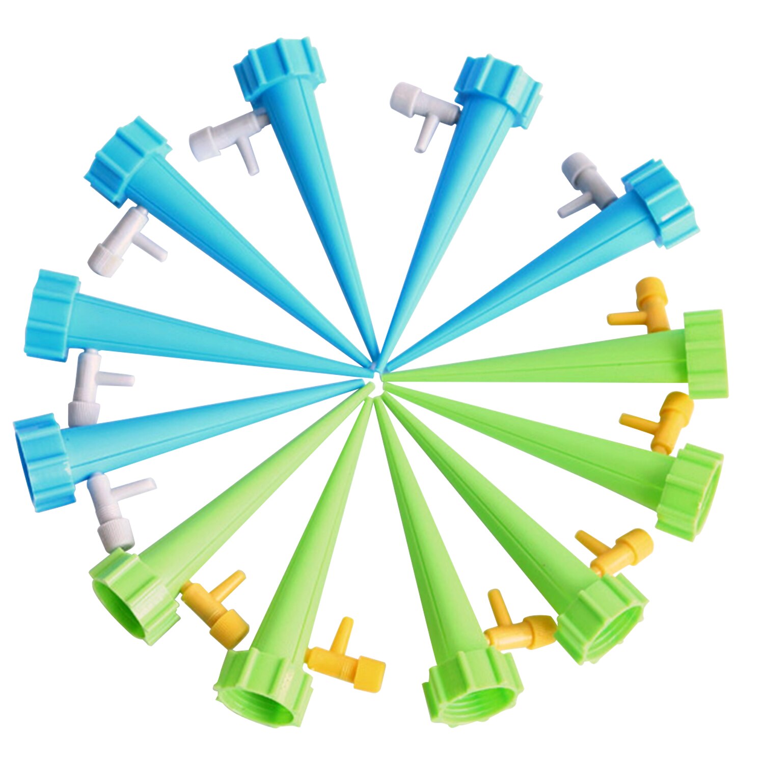 Automatic Plant Waterer Potted Flower Self Watering Devices Slow Release Bottle Irrigation Stake for Outdoor Indoor Plants: 12 PCS