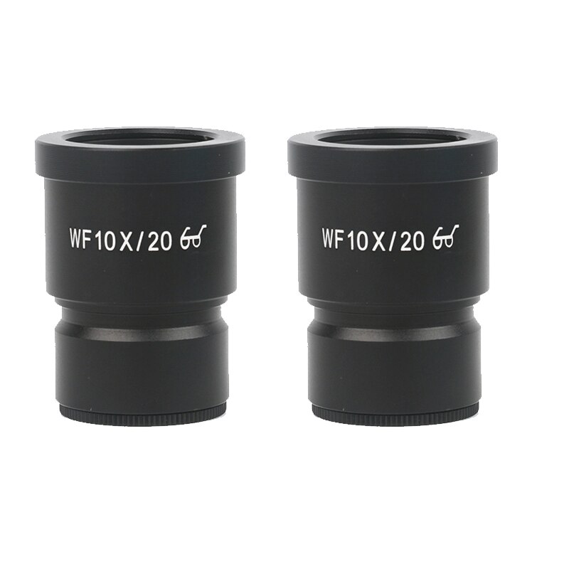 Wf10x wf15x wf30x wf10x/23 et par breddefelt okular monteringsstørrelse 30mm af visning 23mm til stereomikroskop: Wf10x-20